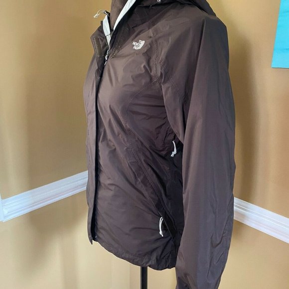 The North Face® - Women's Hyvent 3-in-1 Winter Coat - Brown XS - Picture 7 of 11